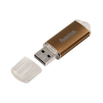 hama USB kľúč 2.0 FlashPen - Laeta - 128 GB - strieborný