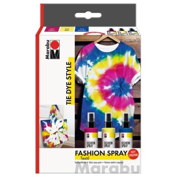 Marabu Fashion Spray Sada „Tie Dye Style