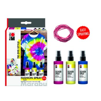 Marabu Fashion Spray Sada „Tie Dye Style