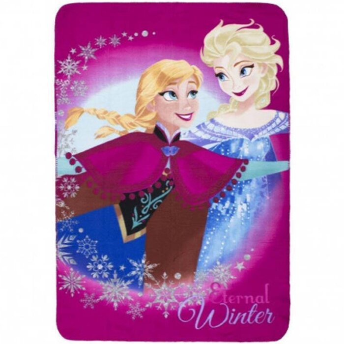 DISNEY Fleecová-deka - "FROZEN motív 3"