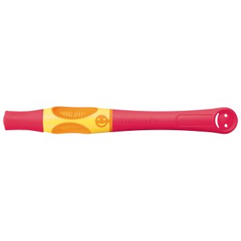 Pelikan Griffix - atramentové pero - pre pravákov začiatočníkov - farba valca červená