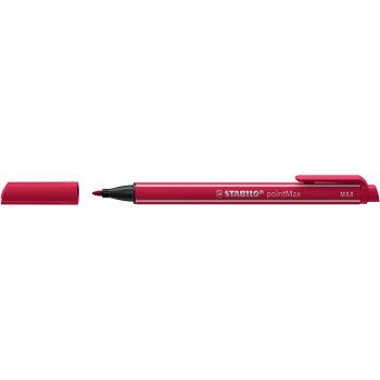 Filzschreiber - STABILO pointMax - Einzelstift - dunkelrot