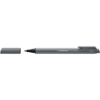 Filzschreiber - STABILO pointMax - Einzelstift - dunkelgrau