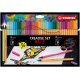 ARTY Creative Set - Premium Filzstift STABILO Pen 68 und Fineliner STABILO point 88 - 36er Kartonetui