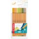 Fineliner - STABILO point 88 - 10er Pack - neue Farben 2022