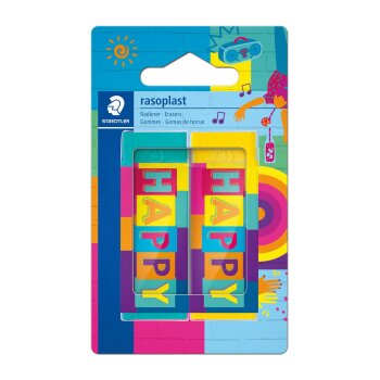 STAEDTLER 526 B20 rasoplast Radierer 2er Sonderedition...