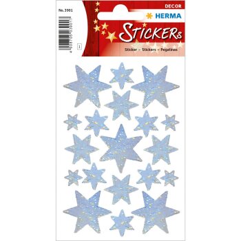 HERMA Weihnachts-Sticker DECOR "Sterne",...