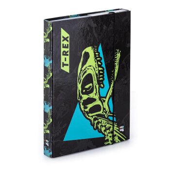 oxybag Box na zošity A5 T-Rex zelený