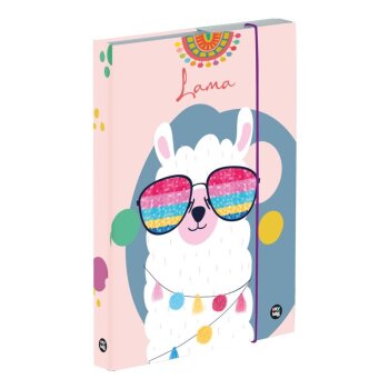 oxybag Box na zošity Jumbo A5 Jumbo - Lama