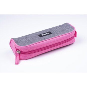 oxybag Schlamperetui pink/grau