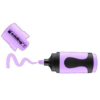 edding 7 mini highlighter pastellviolett