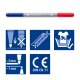 STAEDTLER dvojitý fix v 10 ks etui – 20 farieb