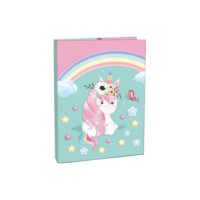 STIL doska na zošity A4 - Rainbow Unicorn
