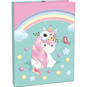 STIL doska na zošity A4 - Rainbow Unicorn