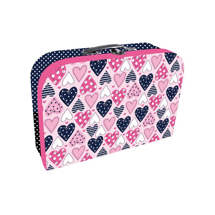 STIL detský kufrík 35cm - Hearts