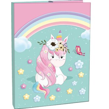 STIL doska na zošity A5 - Rainbow Unicorn