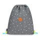 oxybag Vrecko na prezuvky OXY SCOOLER grey dots
