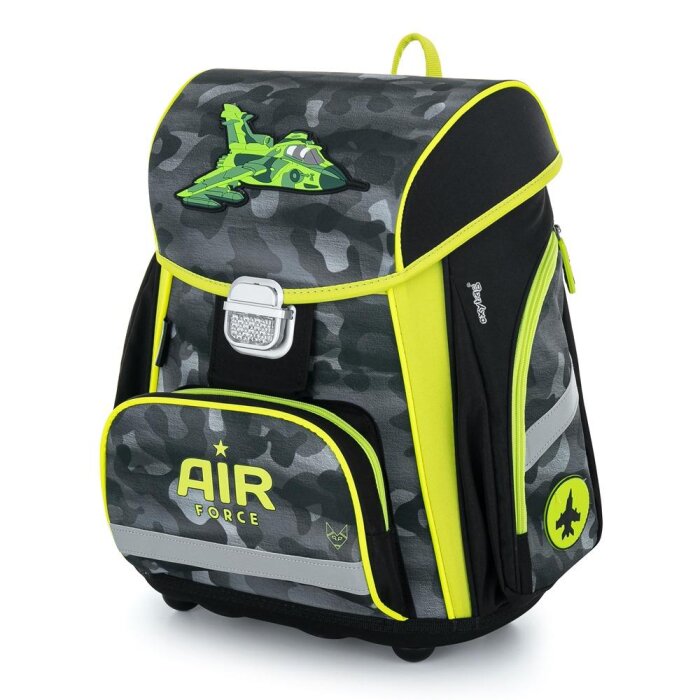 oxybag školská taška PREMIUM Lietadlo