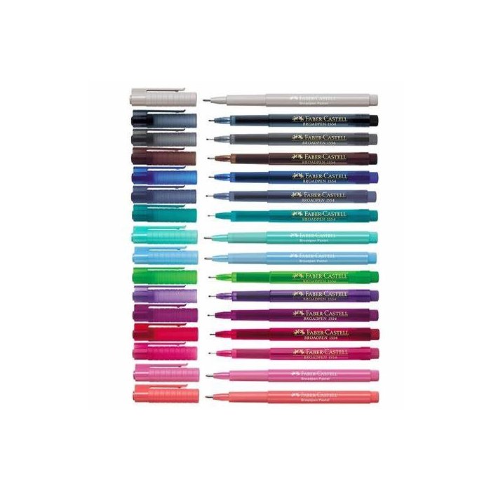FABER-CASTELL Fineliner BROADPEN 1554