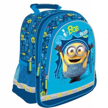 Minions školský ruksak - modrý