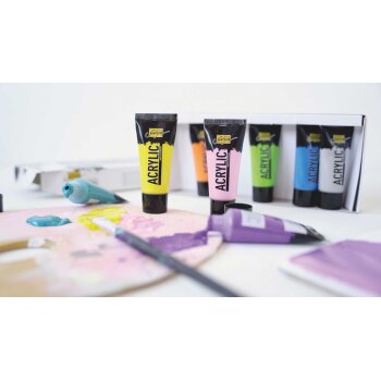 KREUL SOLO GOYA Acrylic 20 ml Tuben 8er Set Mixed Colors