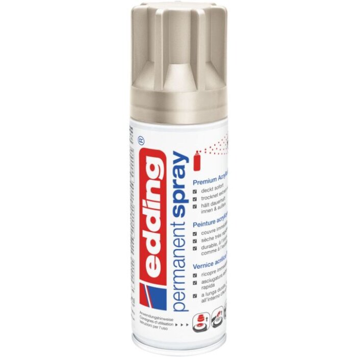 edding 5200 permanent spray champagner gold mat