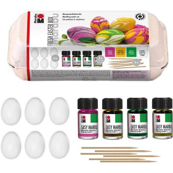 Marabu Marmorierfarben-Set Easy Marble "Fresh Easter...