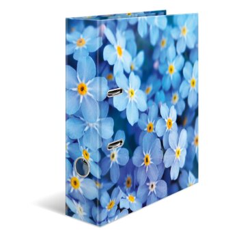 HERMA Motivordner Blumen "Blue Flowers", DIN A4