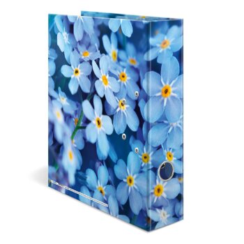 HERMA Motivordner Blumen "Blue Flowers", DIN A4