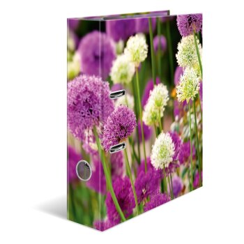 HERMA Motivordner Blumen "Purple Sensation",...