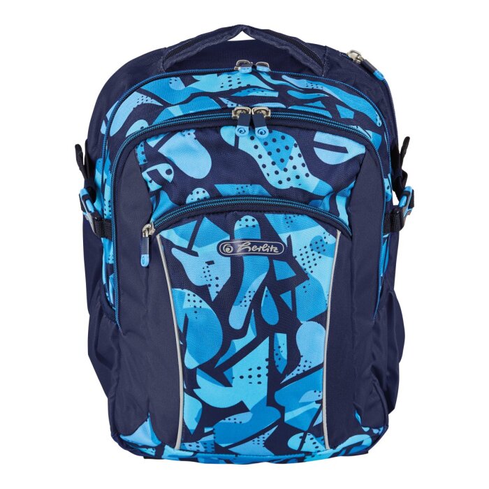 herlitz Schulrucksack Ultimate "Camo Blue"