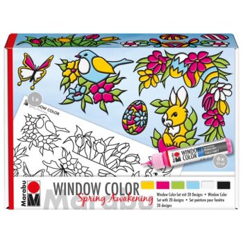 Marabu Window Color Fun and Fancy "Spring...