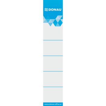 DONAU Ordnerrückenschild für 5 cm Ordner 20er Set