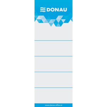 DONAU Ordnerrückenschild selbstklebend 54 x 153 mm...