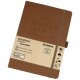 DONAU Notizbuch A5 für Outdoor Aktivitäten braun