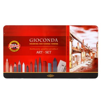 KOH-I-NOOR GIOCONDA Art - 39-dielna sada v plechovom boxe