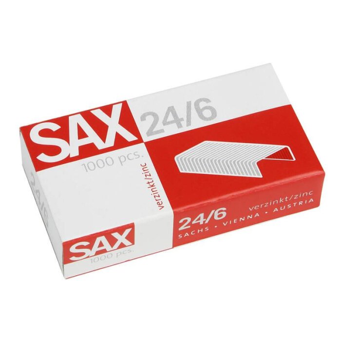SAX Heftklammern unterschiedliche Ausführungen