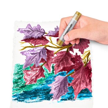 STAEDTLER Ölpastellkreide Metallic, 6er Kartonetui