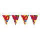 Folat 10. Geburtstag Girlande mit Ballons - 10 Meter