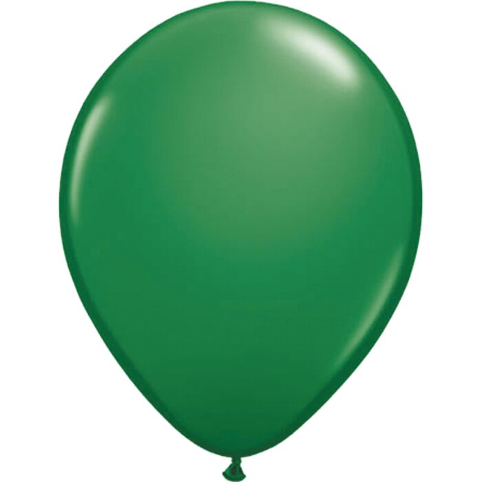 Ballon 30 cm 10 Stück - dunkelgrün