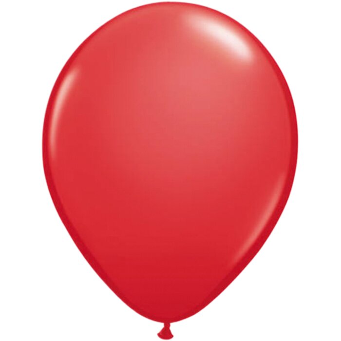 Ballon 30 cm 10 Stück - rot