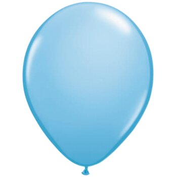 Ballon 30 cm 10 Stück - hellblau