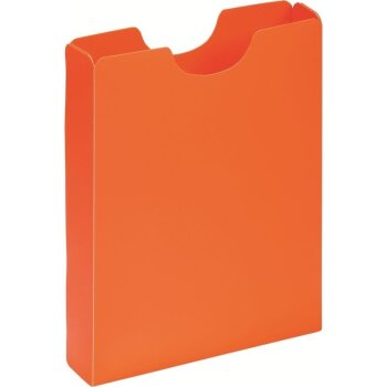 PAGNA box na zošity A4, PP - oranžový