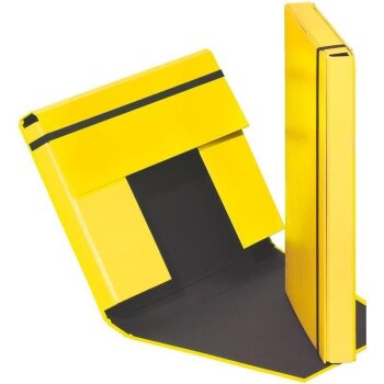 PAGNA box na dokumenty - A4 - žltý