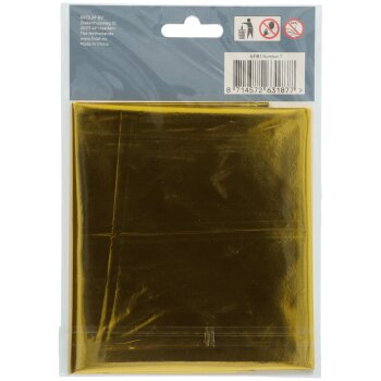 Folat Folienballon 86 cm Zahl 7 gold