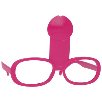 Folat Junggesellenabschied Brille Penis Rosa