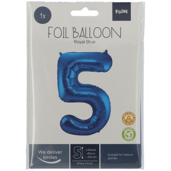 Folat fóliový balónik - modrý...