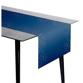 Folat behúň na stôl - Elegant True Blue -...