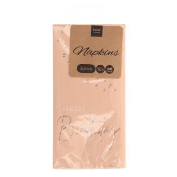 Folat servítky - Happy Birthday - Elegant Lush...