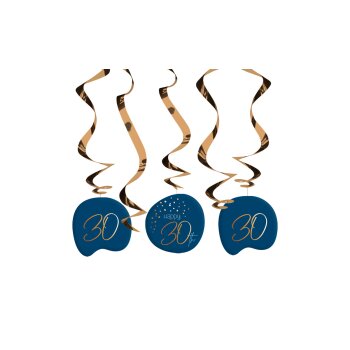 Folat visiaca dekorácia - Elegant True Blue -...